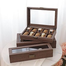 手表收納盒家用收藏盒實木質男女士放腕表展示高檔520送男友禮物 歷史價格詳細信息
