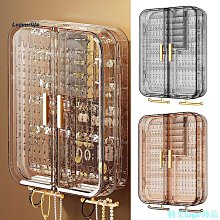 芒果飾品MG首飾收納盒 飾品架子 首飾盒 耳環耳環項鍊手鍊飾品盒 多功能摺疊展示架 歷史價格詳細信息