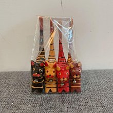 木雕橘貓柴犬創意可愛擺件辦公桌面裝飾品汽車中控臺擺件實木禮物 歷史價格詳細信息