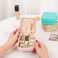 快速出貨 首飾收納盒防氧化耳環耳針項鏈絨布壓克力飾品盒子 歷史價格詳細信息