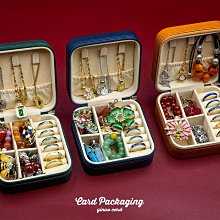 快速出貨 首飾收納盒防氧化耳環耳針項鏈絨布壓克力飾品盒子 歷史價格詳細信息