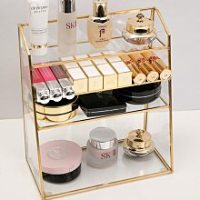 珠寶盒 透明盒 飾品收納盒 飾品盒 首飾盒簡約北歐透明玻璃托盤長方形品收納盤玄關裝飾桌面鑰匙盤 歷史價格詳細信息