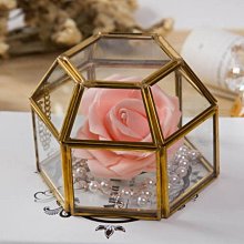 歐式復古珠寶首飾盒  首飾收納盒 金屬琺瑯彩創意戒指項鍊耳環收納盒a 歷史價格詳細信息