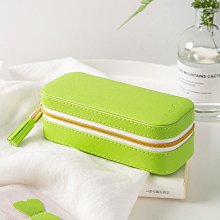 首飾盒便攜式旅行珠寶首飾收納盒耳釘耳環戒指手鐲多層飾品收納盒 歷史價格詳細信息