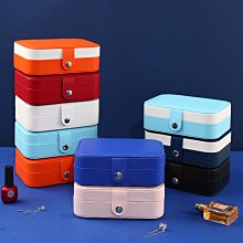 便攜首飾盒戒指盒項鏈耳釘耳環收納盒小精致飾品盒2023新款珠寶盒 歷史價格詳細信息