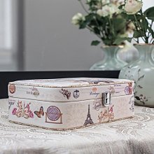 廠家直銷首飾收納盒絨布簡約皮革項鏈求婚耳環耳釘手飾珠寶盒 價格比較,價格查詢,歷史價格詳細信息