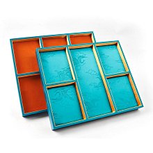 刺繡首飾盒收納盒實木質輕奢高檔新中式珠寶盒新婚禮物耳環飾品盒 SN1212 歷史價格詳細信息