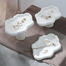 首飾展示架創意石膏櫻花粉系列高檔店鋪柜臺陳列擺件拍照展示道具~爆款 歷史價格詳細信息