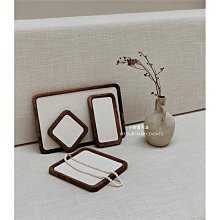 展示盤 托盤 首飾盤珠寶托盤店鋪專用拉絲pu皮小件飾品陳列收納看貨盤展示托盤 歷史價格詳細信息