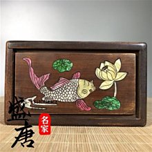 古董古玩木器雜項 花梨木浮雕福字首飾盒木盒 農村舊貨老物件收藏 歷史價格詳細信息
