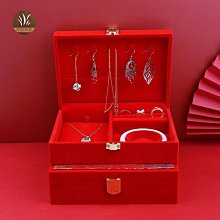 彩禮盒訂婚定親下聘禮盒彩禮箱萬訂親三金箱結婚裝錢箱提親聘金 歷史價格詳細信息