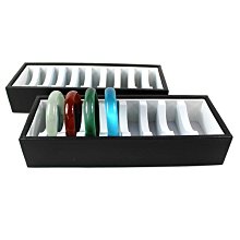 高檔飾品首飾手鐲盒 銀灰色絨布面項鏈吊墜盒珠寶玉器掛件收納盒 歷史價格詳細信息