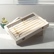 首飾盒 飾品收納盒 飾品盒子 首飾收納盒 高檔實木首飾盒 抽屜式收拾盒珠寶飾品多層耳飾首飾盒 首飾盒ins風-正正精品 歷史價格詳細信息