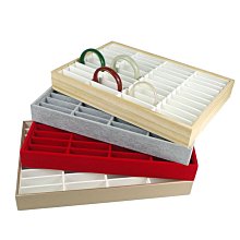 高檔絨布珠寶首飾盒項鏈手鏈戒指耳釘盒首飾套裝盒禮品包裝盒包郵 歷史價格詳細信息