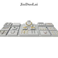 首飾展示架陳列柜臺道具創意石膏擺件亞克力托盤耳環飾品項鏈架子~爆款 歷史價格詳細信息