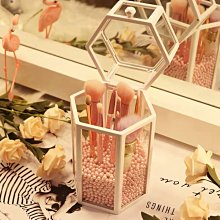 玻璃化妝刷收納盒防塵帶蓋ins北歐風透明眉筆眼線筆筒珍~特價 歷史價格詳細信息