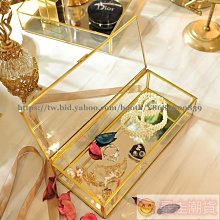 【熱賣精選】化妝品收納 飾品收納盒 桌面化妝品收納 口紅收納盒玻璃放唇釉收納格展示盒透明防塵整理盒子置物架此款小號尺寸規 歷史價格詳細信息