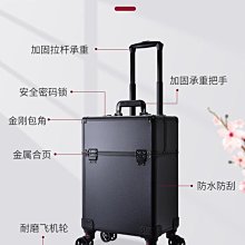 美甲箱子化妝箱專業大號紋繡工具箱紋眉師專用拉桿高檔多層大容量 歷史價格詳細信息