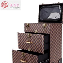 化妝箱專業跟妝師美甲跟妝師專用美容紋繡美甲工具箱子外出收納箱 歷史價格詳細信息