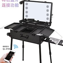 專業化妝師拉桿箱跟妝美甲紋繡工具箱多功能鋁合金手提收納箱 歷史價格詳細信息