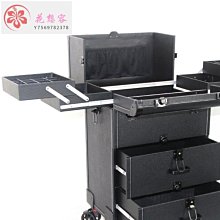 【熱賣精選】專業化妝箱拉桿紋繡美甲工具箱牛津布美容美發美甲珠寶彩妝工具箱 歷史價格詳細信息