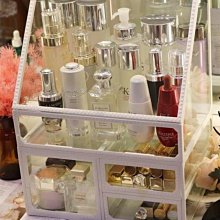 下殺-抽屜式桌面收納盒多層ins純色床頭書桌辦公室文件雜物整理置物架 歷史價格詳細信息