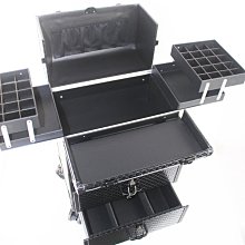 專業化妝師化妝箱多功能多層跟妝師美甲師紋繡專用工具收納拉桿箱 歷史價格詳細信息