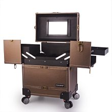 專業化妝師化妝箱多功能多層跟妝師美甲師紋繡專用工具收納拉桿箱 歷史價格詳細信息