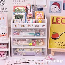 化妝品收納盒學生抽屜式置物架文具宿舍辦公桌整理神器桌面收納盒  露天市集  全台最大的網路購物市集 歷史價格詳細信息