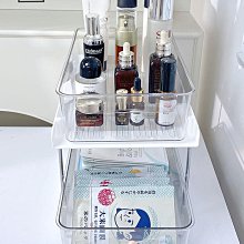 現貨 快速發貨衛生間桌面鏡柜收納盒化妝品洗手臺浴室臺面整理盒洗漱臺收納神器 歷史價格詳細信息