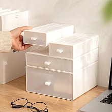現貨 快速發貨收納盒桌面抽屜式窄長型辦公室桌上置物架防塵柜高書桌小化妝品箱 歷史價格詳細信息