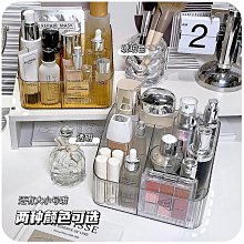 現貨 快速發貨亞克力桌面收納盒透明書桌書架整理盒宿舍梳妝臺化妝品架子置物張 歷史價格詳細信息