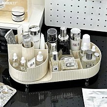 化妝品收納盒桌面梳妝臺護膚品置物架口紅整理箱桌上抽屜式小盒子 歷史價格詳細信息
