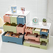 現貨 快速發貨收納盒桌面抽屜式窄長型辦公室桌上置物架防塵柜高書桌小化妝品箱 歷史價格詳細信息