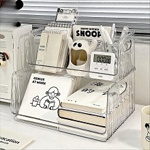 現貨 快速發貨亞克力桌面收納盒透明書桌書架整理盒宿舍梳妝臺化妝品架子置物張 價格比較,價格查詢,歷史價格詳細信息