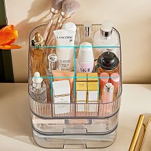 【快速出貨】桌面可疊加收納盒透明壓克力抽屜式雜物筆筒化妝品整理盒置物架子 歷史價格詳細信息