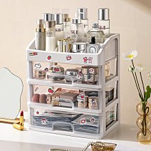 現貨 快速發貨收納盒桌面抽屜式窄長型辦公室桌上置物架防塵柜高書桌小化妝品箱 歷史價格詳細信息