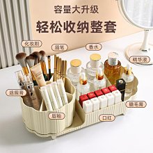 現貨 快速發貨旋轉品收納刷收納桌面筒梳妝臺口紅化妝化妝盒防塵帶蓋筆筒大 歷史價格詳細信息