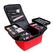 專業便攜化妝包美容美甲工具箱大容量旅行收納包簡約手提化妝箱 價格比較,價格查詢,歷史價格詳細信息