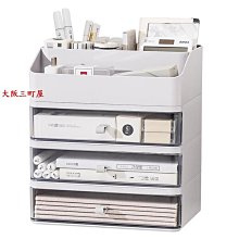 化妝盒抽屜式口紅置物架PP塑料盒化妝品收納盒多功能宿舍護膚整理 歷史價格詳細信息