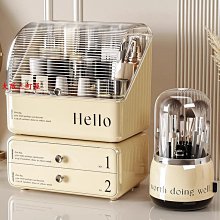 大阪三町化妝品收納盒桌面防塵高級感梳妝臺亞克力置物架抽屜式長方形帶蓋化妝收納 歷史價格詳細信息