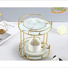 北歐置物架金色鐵藝客廳收納架多層落地隔板架書架輕奢美甲展示架 歷史價格詳細信息