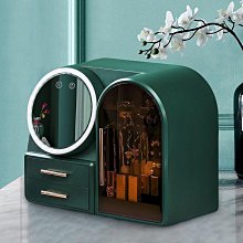 網紅化妝品收納盒桌面收納整理盒化妝臺多功能臥室桌面梳妝臺防塵 歷史價格詳細信息