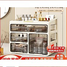 化妝品收納盒桌面改造神器護膚品梳妝臺亞克力長方形透明收納筐 歷史價格詳細信息