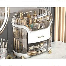 化妝品收納盒 抽屜式 彩妝收納 化妝盒 保養品收納架 化妝櫃 收納箱 2入組 歷史價格詳細信息