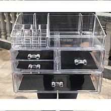 【化妝品收納盒-大款】護膚品收納盒 透明收納架 彩妝收納 護膚品置物架 歷史價格詳細信息