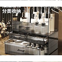 【締造】化妝品置物架　化妝品收納盒　透明亞克力階梯式護膚品展示架　梳妝臺桌面香水收納盒 歷史價格詳細信息