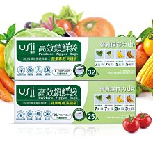 Usii優系 高效鎖鮮袋-夾鍊袋L(15入)／XL(12入)【小三美日】DS000116 歷史價格詳細信息