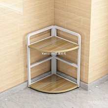 廚房檯面置物架轉角櫃三角架落地多層置物架家用移動鍋具收納層架 歷史價格詳細信息