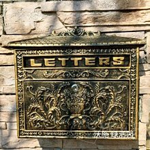 現貨別墅信報箱防雨信箱掛墻室外戶外小號意見箱創意歐式帶鎖郵箱郵筒 歷史價格詳細信息